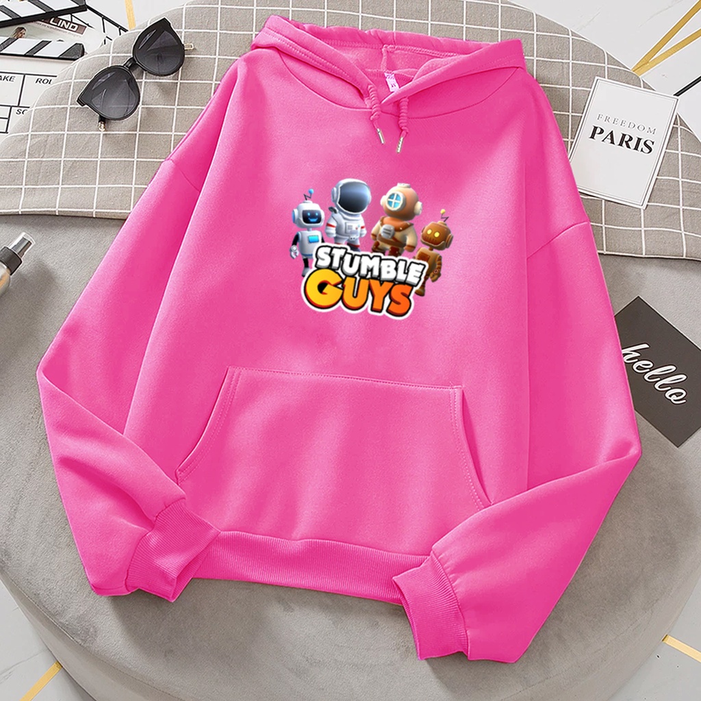 Sweater hoodie anak laki laki STUMBLE GUYS suwiter anak cewek cowok game