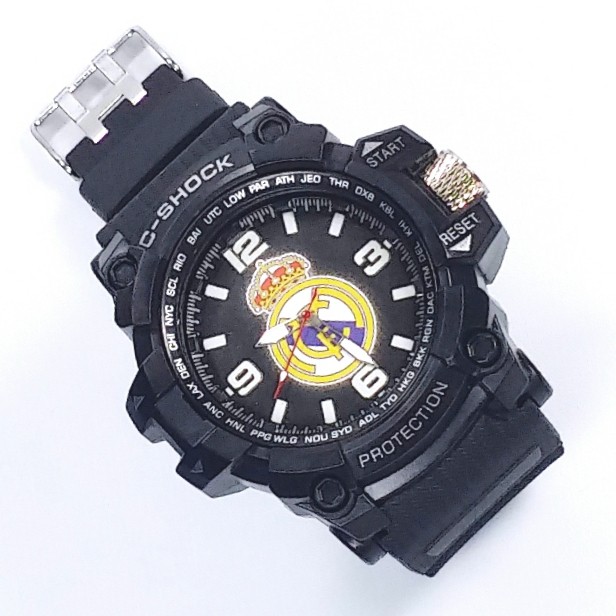 [BEST QUALITY &amp; MANTUL] JAM TANGAN REAL MADRID SPORT OUTDOOR