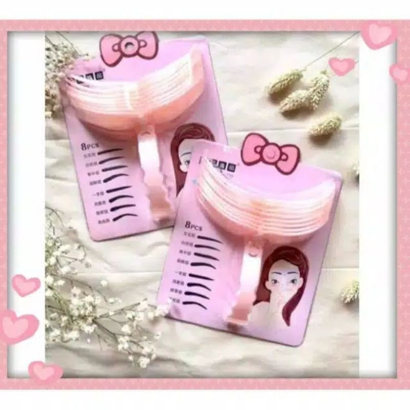 [SKINCAREKITA] CETAKAN ALIS ISI 8 / CETAKAN ALIS SET 8 / CETAKAN ALIS