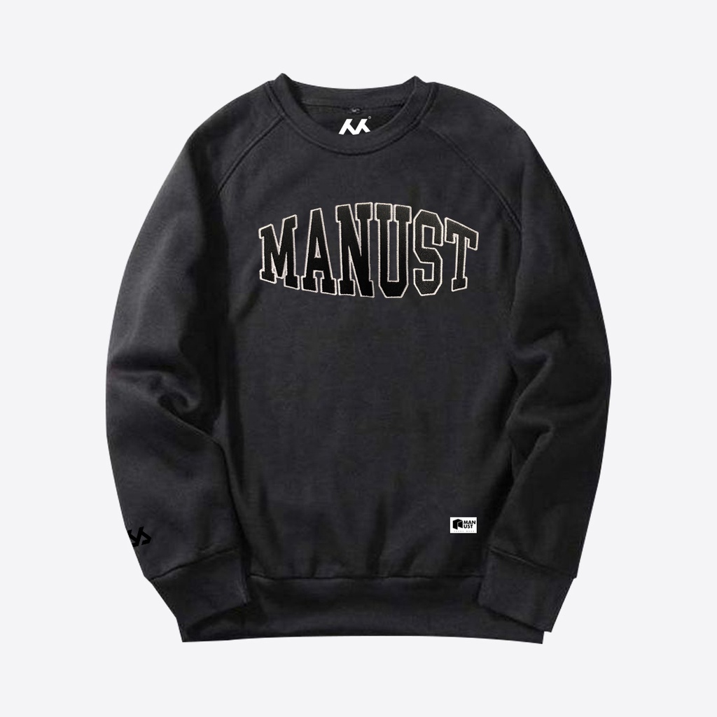 Manust Culture - Crewneck Original Basic Collor Gray