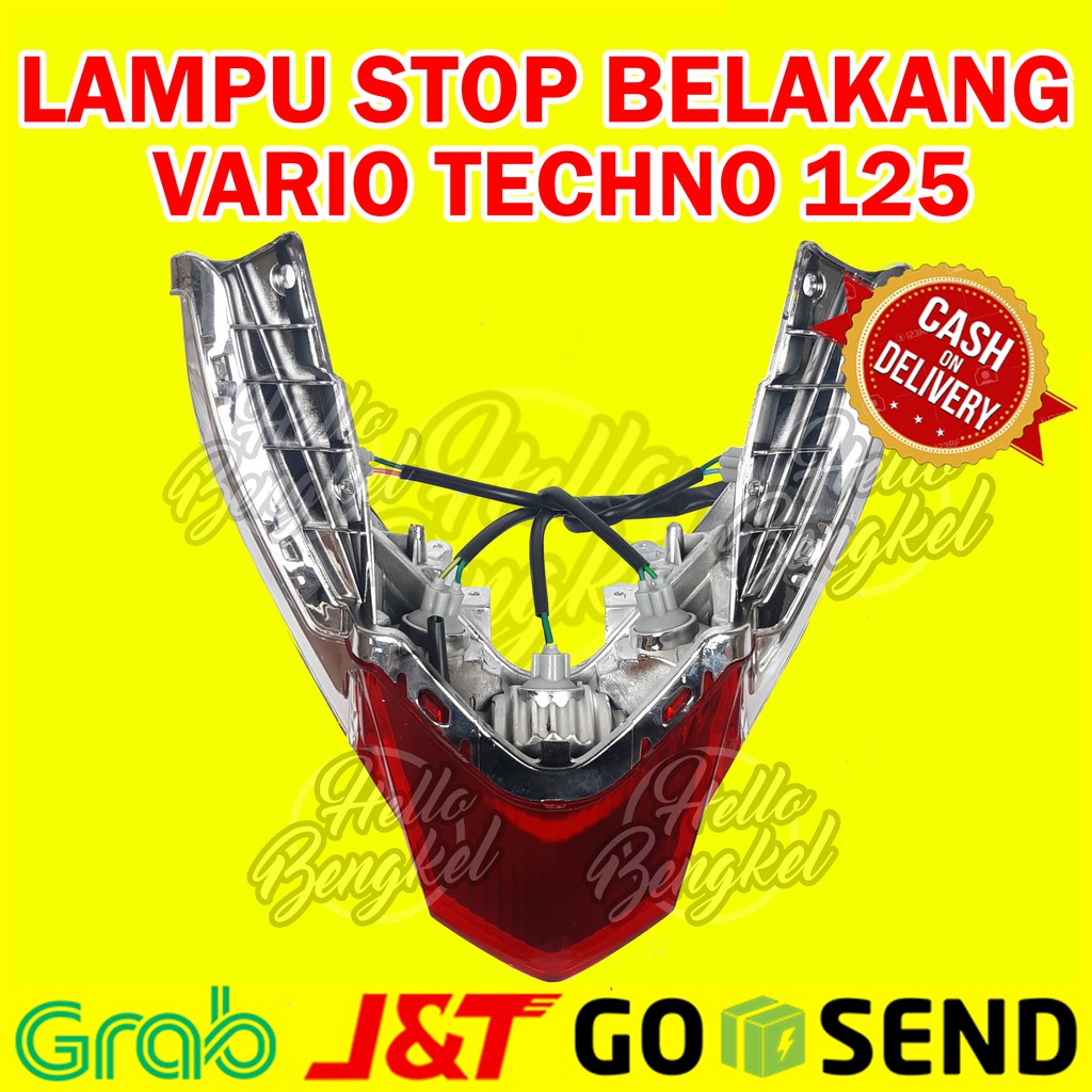 Lampu stop belakang  vario 125 lama tekno belakang