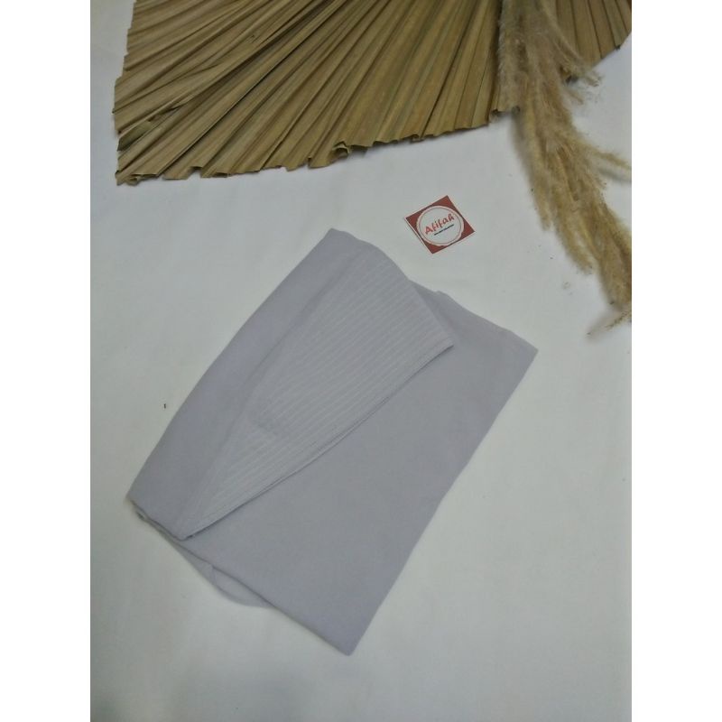 KHIMAR INSTAN MINI LANCIP/HIJAB LANCIP MINI INSTAN/KERUDUNG LANCIP-Silver