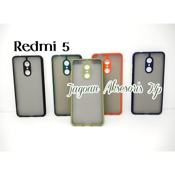 Bumper AERO CASE Redmi 5 5.7 inch Hardcase My Choice List Warna Matte