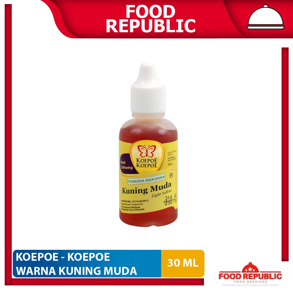 KOEPOE KOEPOE PEWARNA MAKANAN 30 ML FOOD COLORING  MINUMAN KUE HALAL