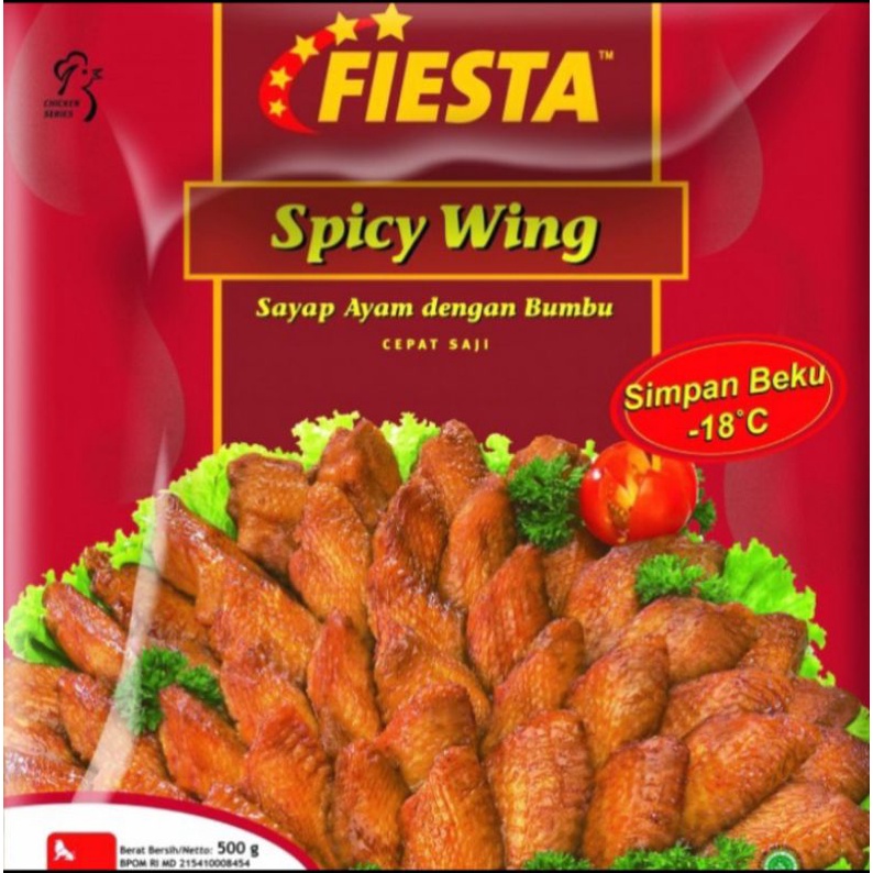 

Fiesta Spicy Wing 500gr