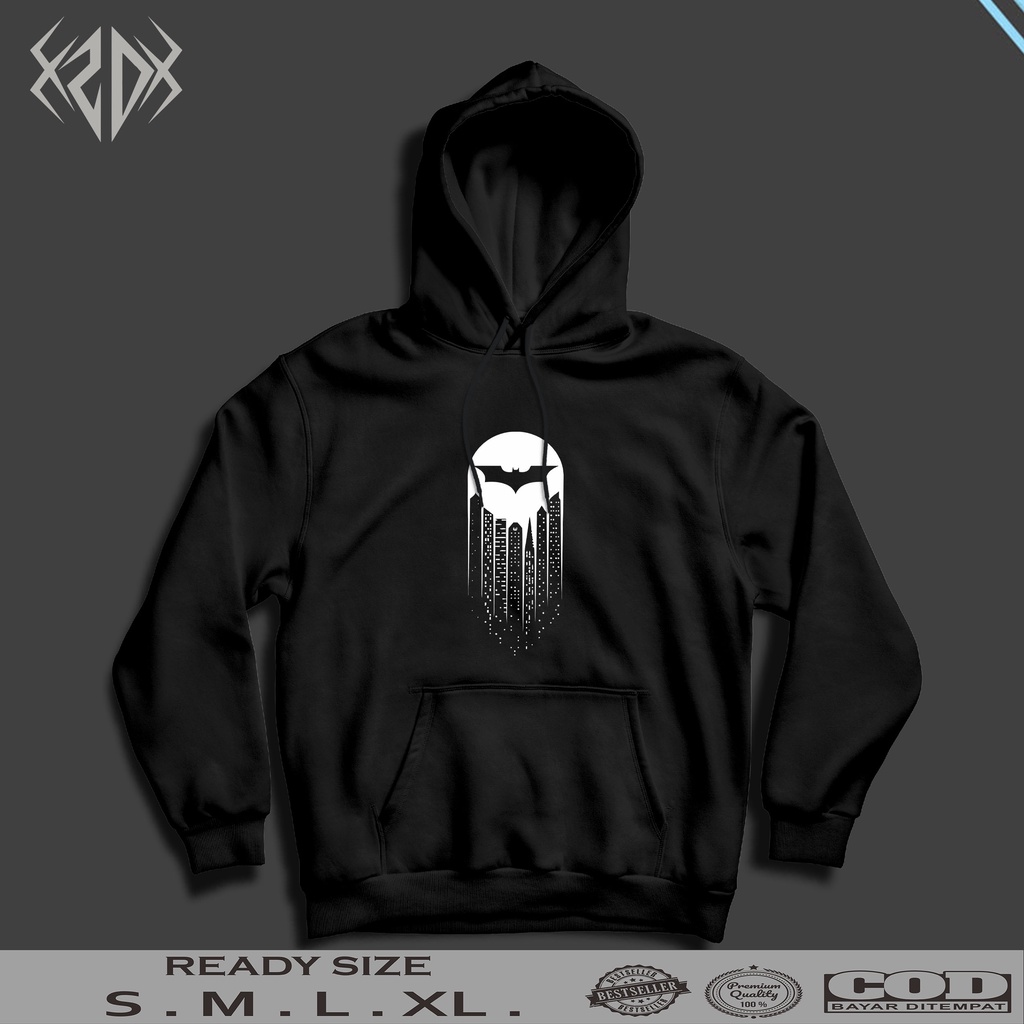 JAKET HODDIE LOGO BATMAN / JAKET PRIA / HOODIE PRIA / JAKET KEREN