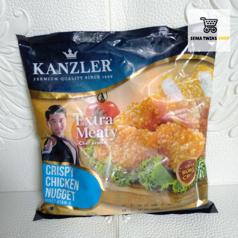 

kanzler CRISPY CHICKEN NUGGET 450gr - Naget Nuget Ayam Crispy