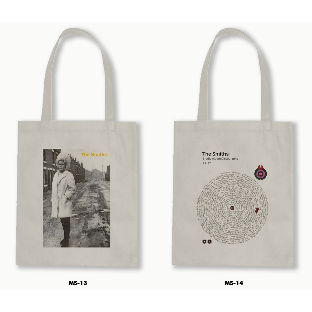 TOTE BAG BLACU - MORRISSEY/THE SMITHS .01