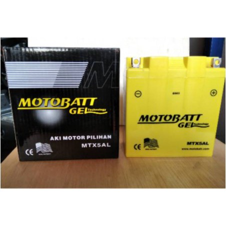 Aki motor yamaha mio smile karbu motobatt mtx5al