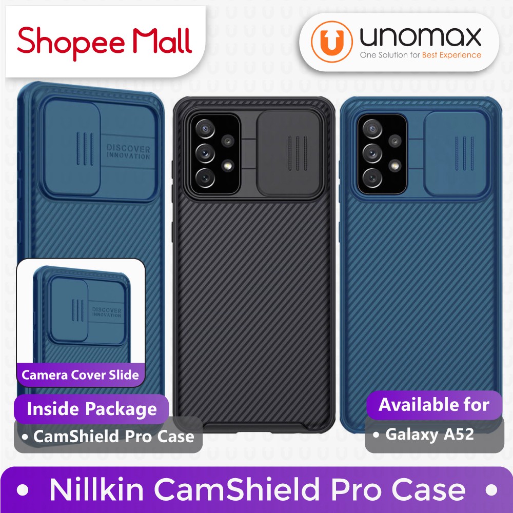 Case Samsung Galaxy A52 Nillkin CamShield Pro Camera Cover Slide Casing