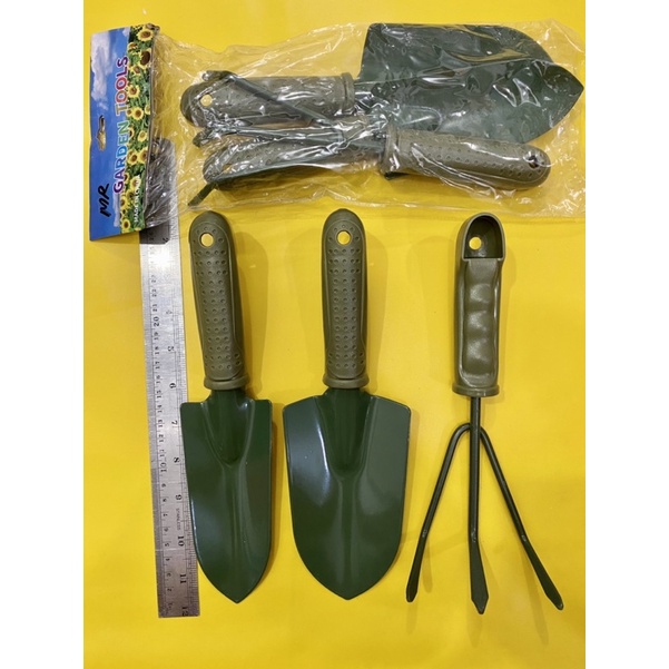 Set Alat Berkebun / Peralatan Berkebun Multifungsi 3in1 / Sekop Pot Tanaman Bunga / Alat tanaman Set