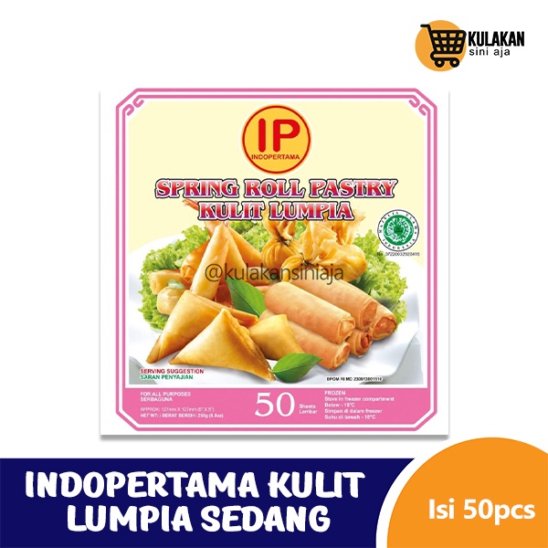 

Indopertama Kulit Lumpia Sedang 50 Sheet