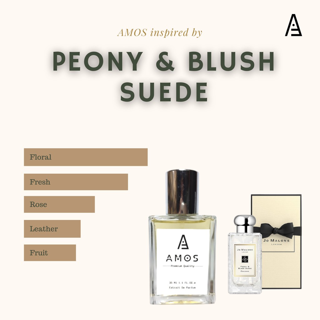 Amos Parfum Peony & Blush Suede