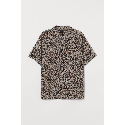 KEMEJA H&M LEOPARD