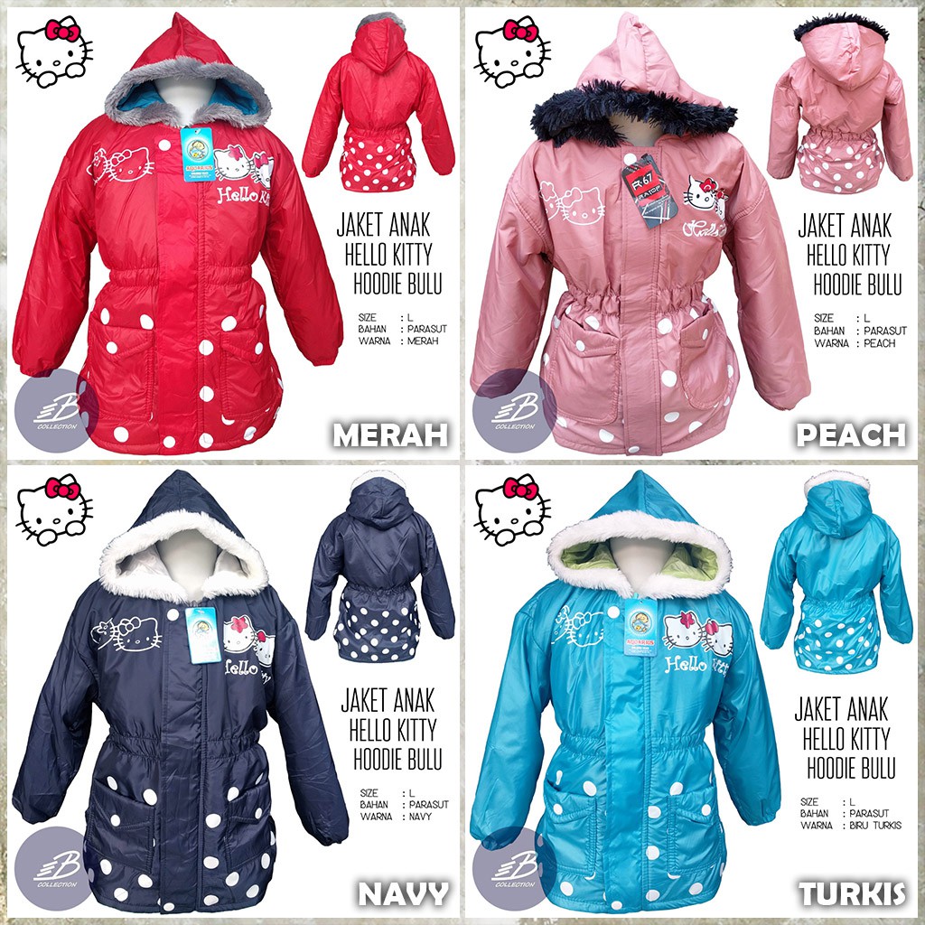 44 Koleksi Model Jaket Anak Hello Kitty Gratis