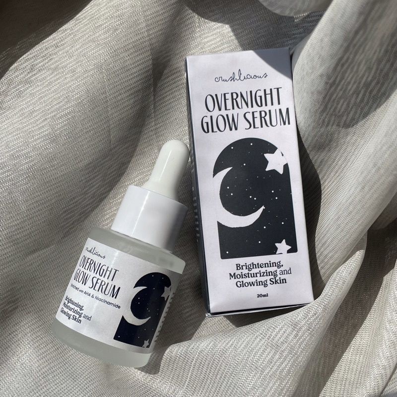 (FREE GIFT) Overnight Glow Serum by Crushlicious (kemasan baru)