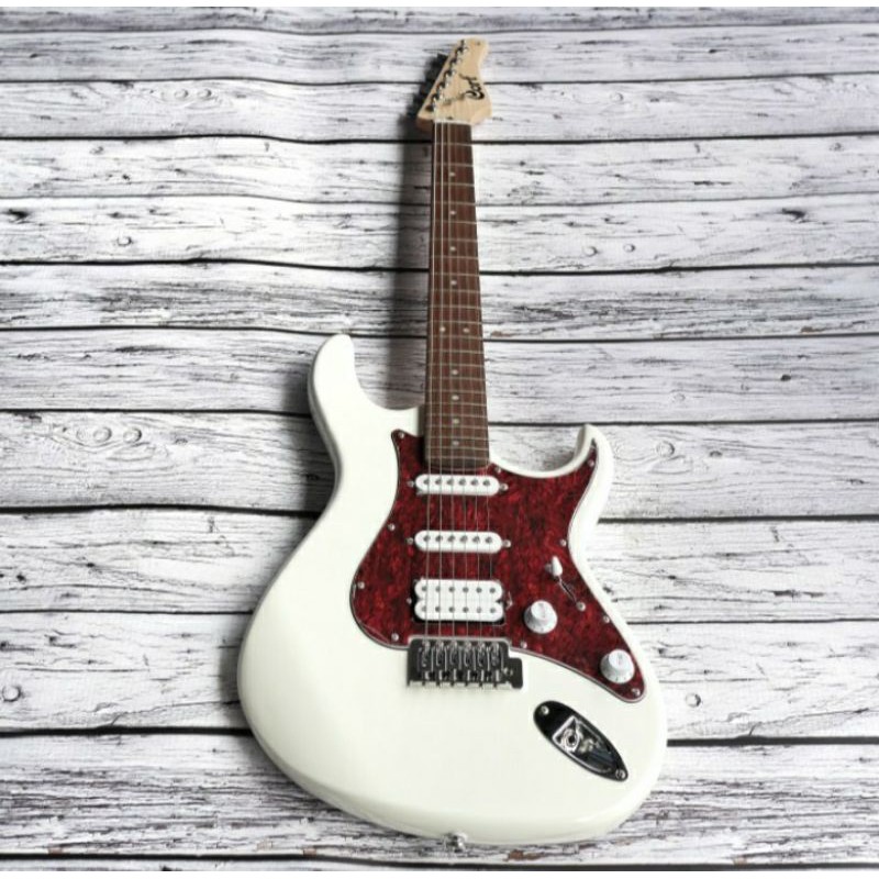 Guitar Elektrik Cort G115 White Original