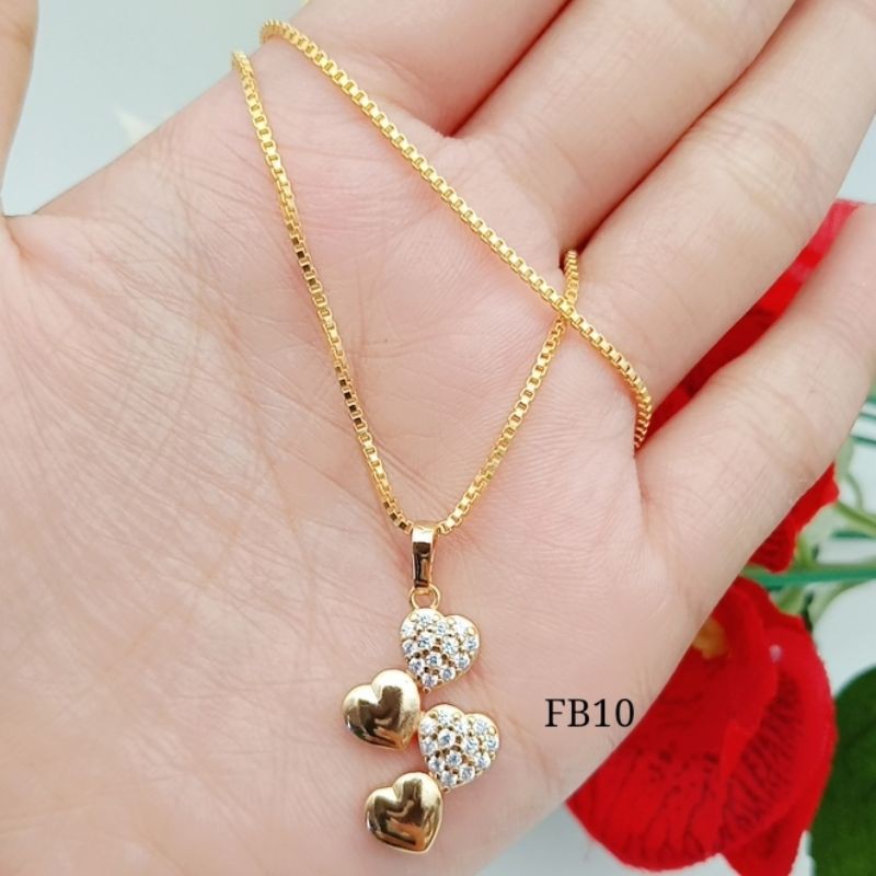 kalung xuping lapis emas
