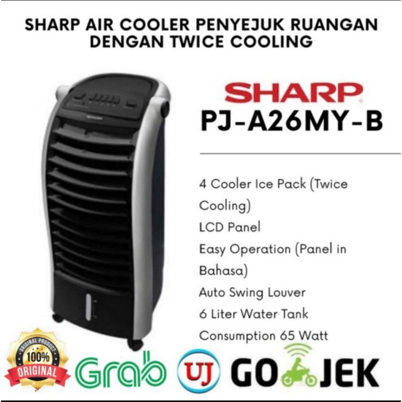 SHARP Air Cooler PJ-A26MY-B