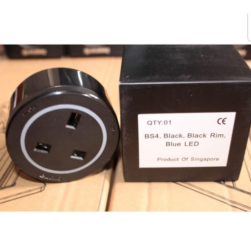 Original Eubiq adaptor power BS4 black