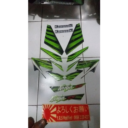 Striping Ninja SS 2014 2015 Hijau hitam