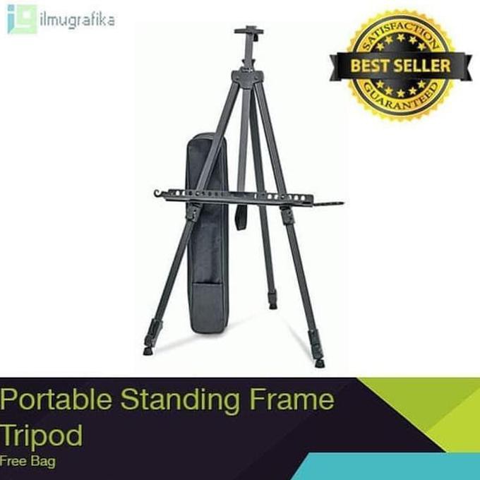 Jual Tripod Stand Frame Camera Poster Foto Stand Banner Lukisan Easel