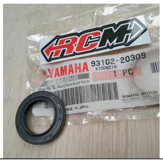 OIL SEAL SEL SIL STATER STARTER YAMAHA RXZ RX-Z ORI ORIGINAL YAMAHA YGP ASLI 93102-20309