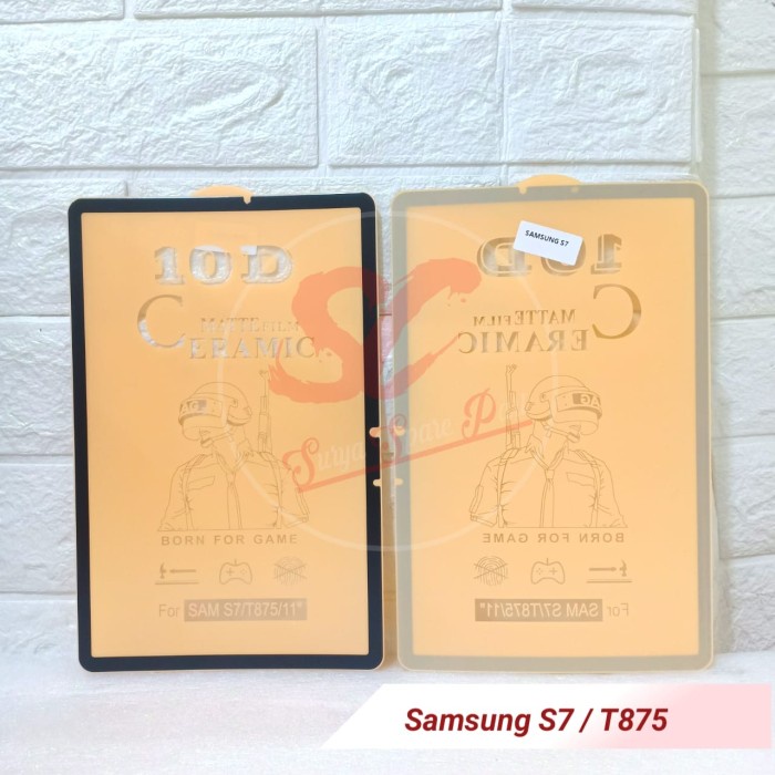 Anti Gores Ceramic Glare Samsung Tab S7 S7 Plus Sam Tab S6 Lite P615