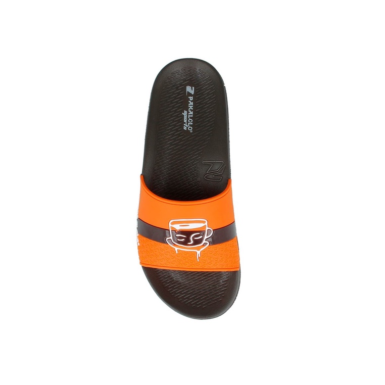 SANDAL SLIDE PAKALOLO PRIA ORIGINAL CASUAL BRANDED ASLI ORANGE PB21