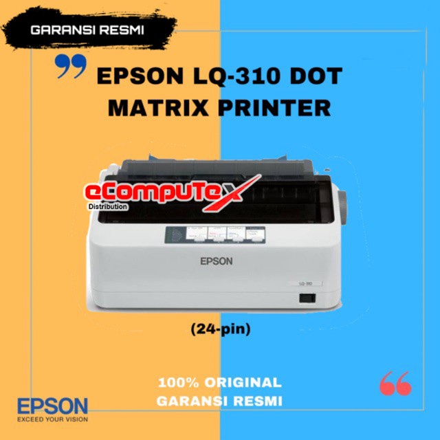 PRINTER EPSON DOT MATRIX LQ-310 / LQ310 24 PIN - GARANSI RESMI