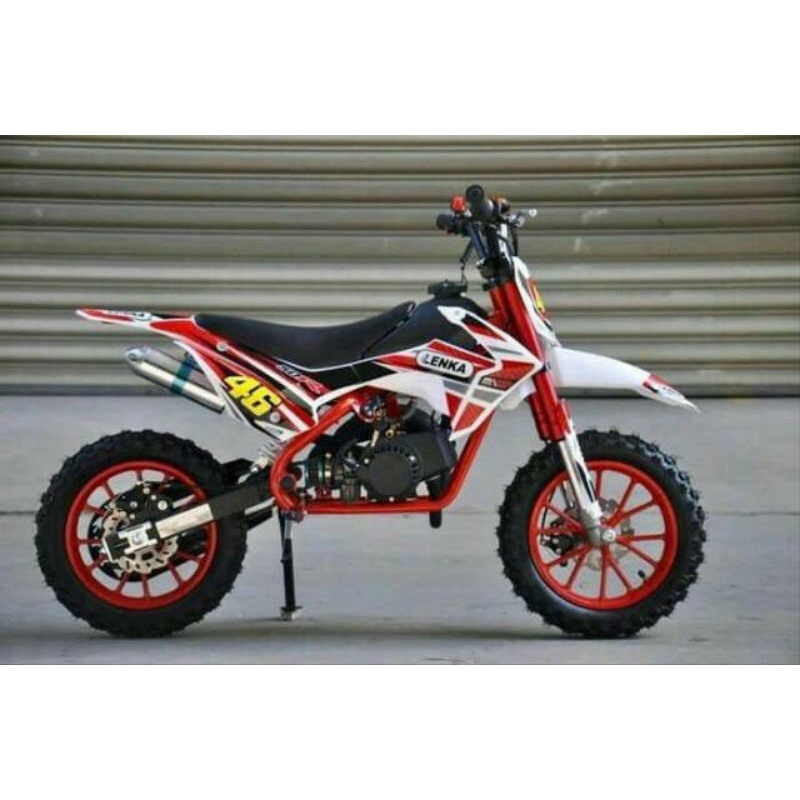 MOTOR MEDIUM TRAIL LENKA MC 4650CC MESIN 2 TAK~MOTOR CROSS~MOTOR TRAIL