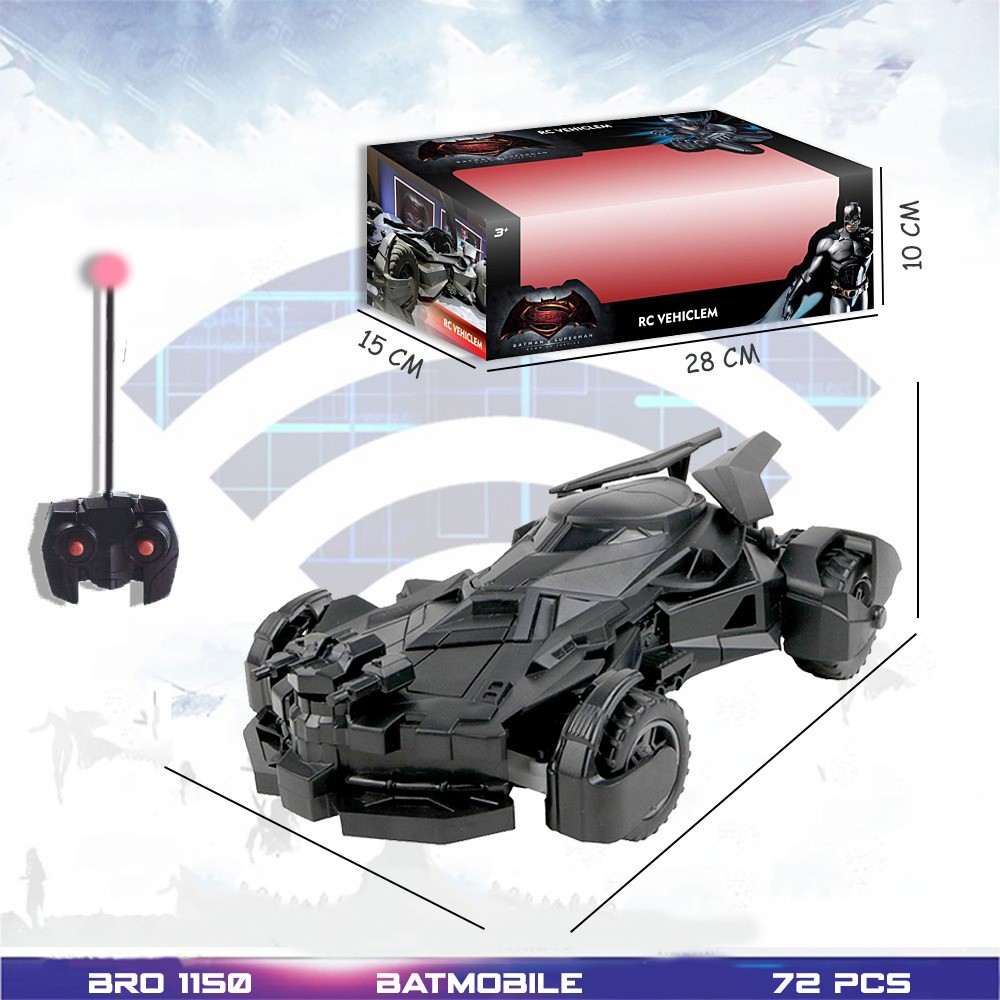 TERBARU MAINAN ANAK MOBIL REMOTE CONTROL MURAH BATMAN BLACK MOBIL RC MURAH KARAKTER BATMAN BRO 1083