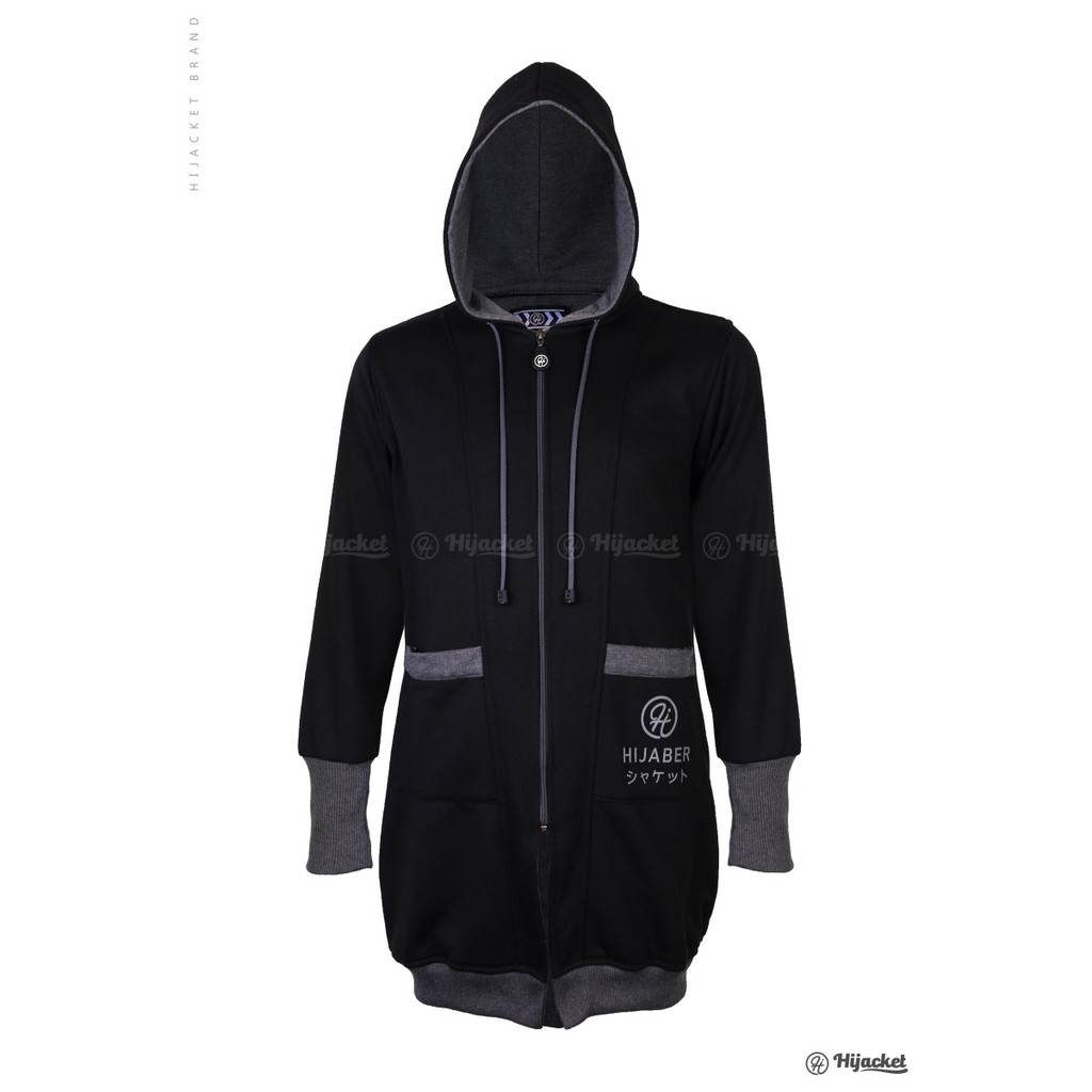 JAKET HIJACKET YUKATA MUSLIMAH PANJANG HIJAB  ORIGINAL OFFICIAL-1