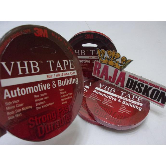 

Double Tip 3M Vhb Original Doubletape Asli