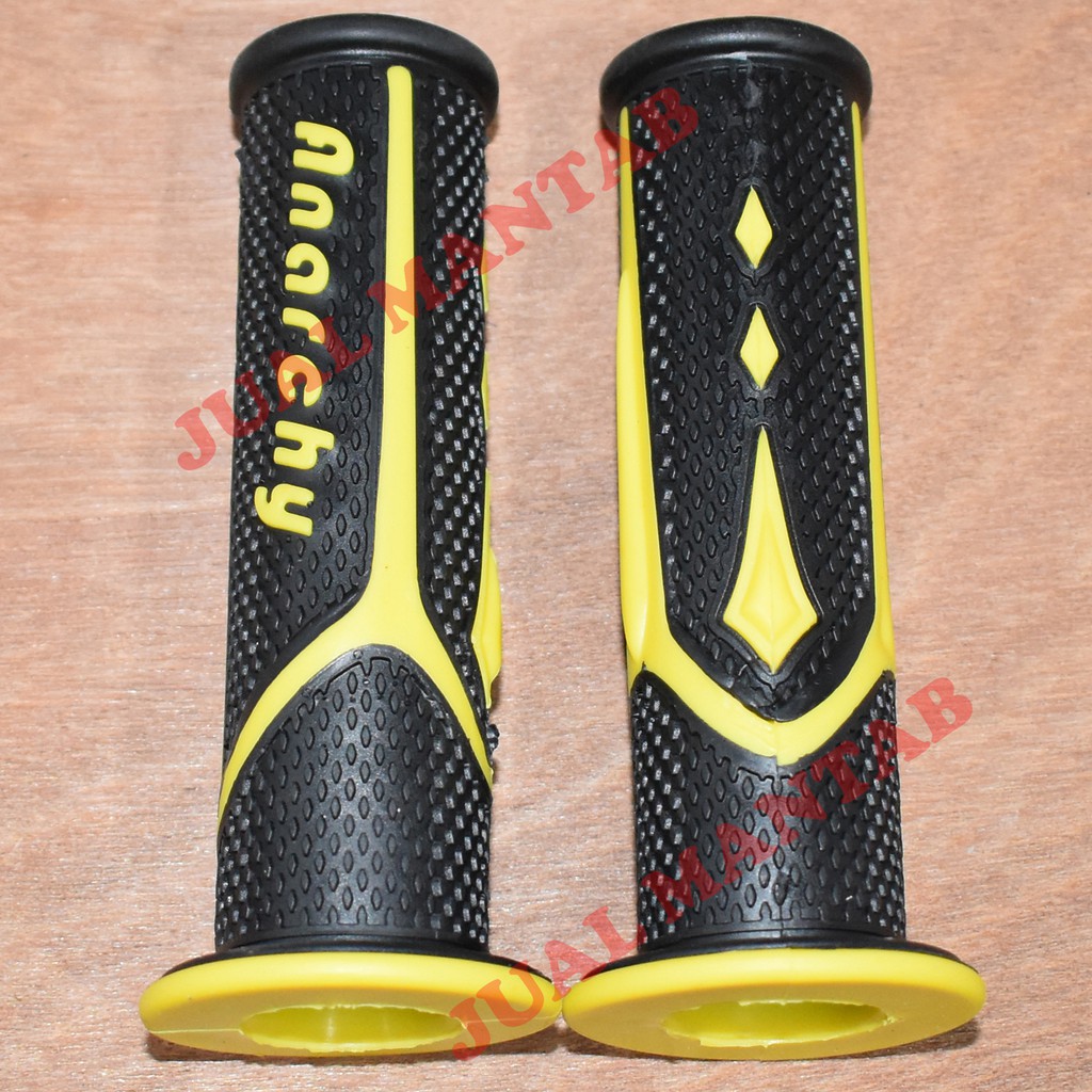 HandGrip Cover Pegangan Gas Merk Anarchy Bahan Karet Berkualitas Anti Slip Universal Semua Motor Murah