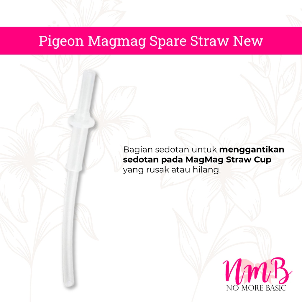 Pigeon MagMag Refill Sedotan Spare Straw