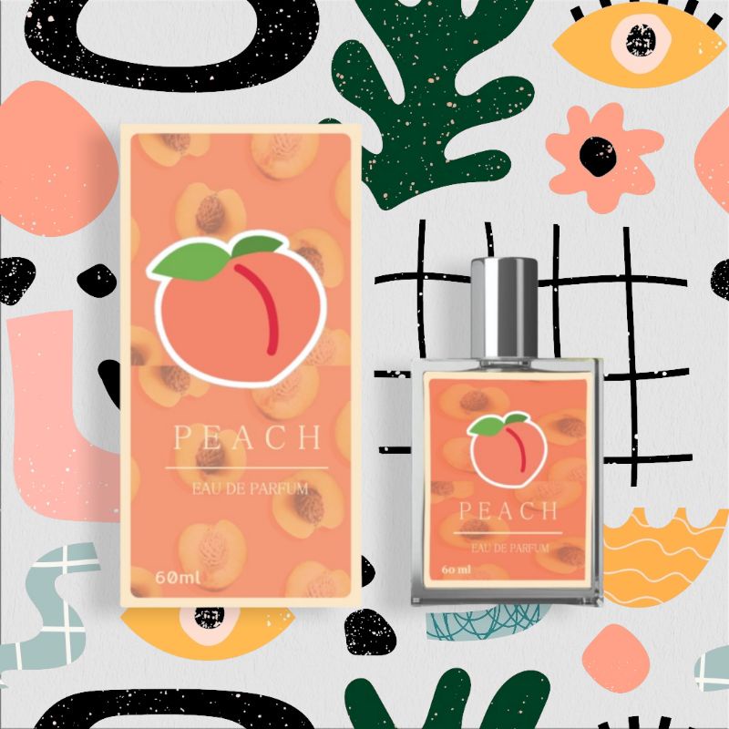 Kanzo - [BPOM] Parfum Sweet Peach 50ml Premium / Parfum Sweet Peach 50ml Unisex / Parfum Pria &amp; Wanita Wangi Tahan Lama