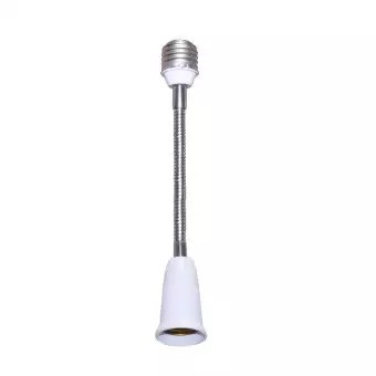 Sambungan Fitting Lampu Bohlam Panjang 20 cm  - Fitting Extension Sambungan Lampu Flexible E27