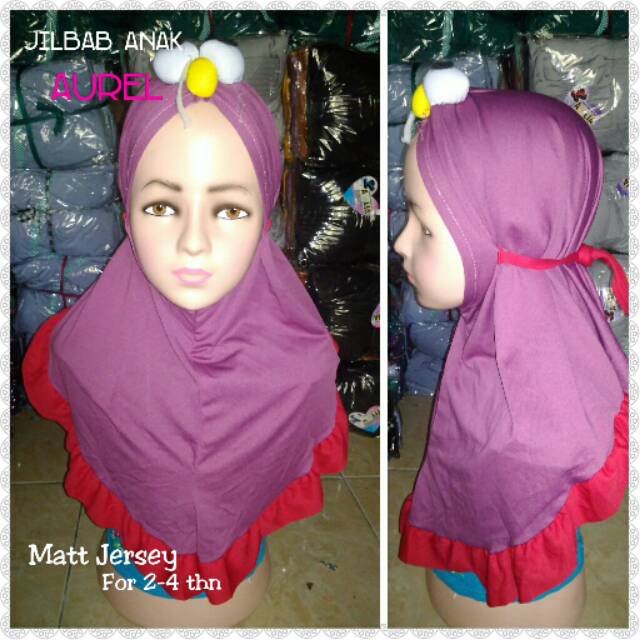 JILBAB HIJAB ANAK BALITA BONEKA