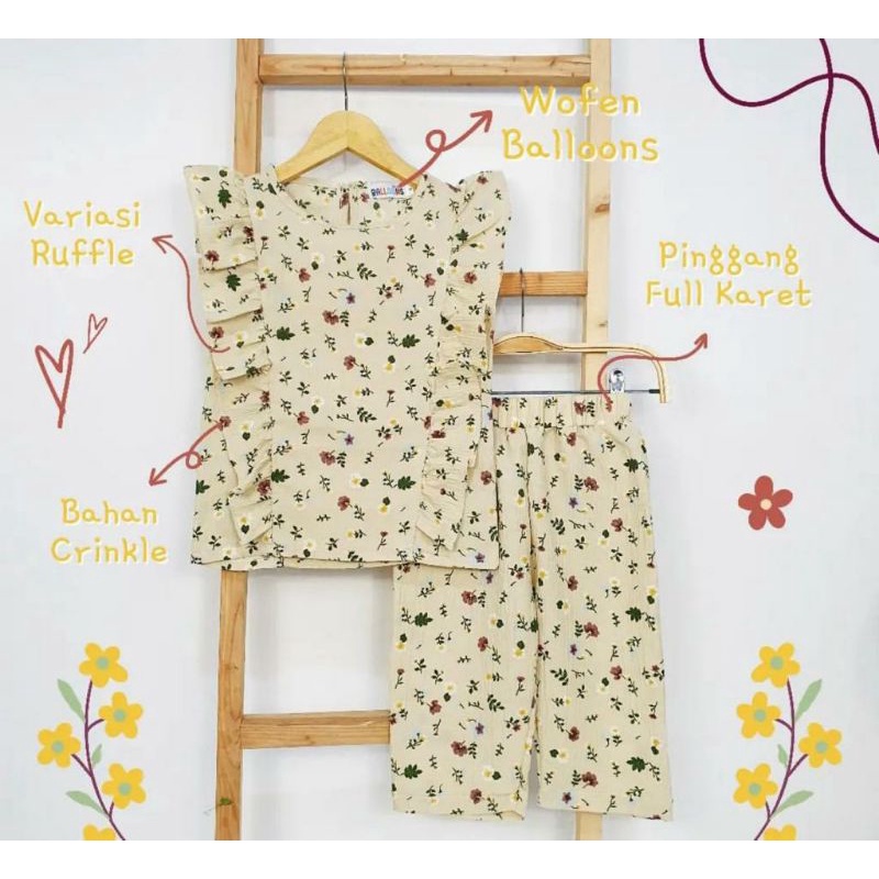 Sett Crin Ruffle 2-6thn