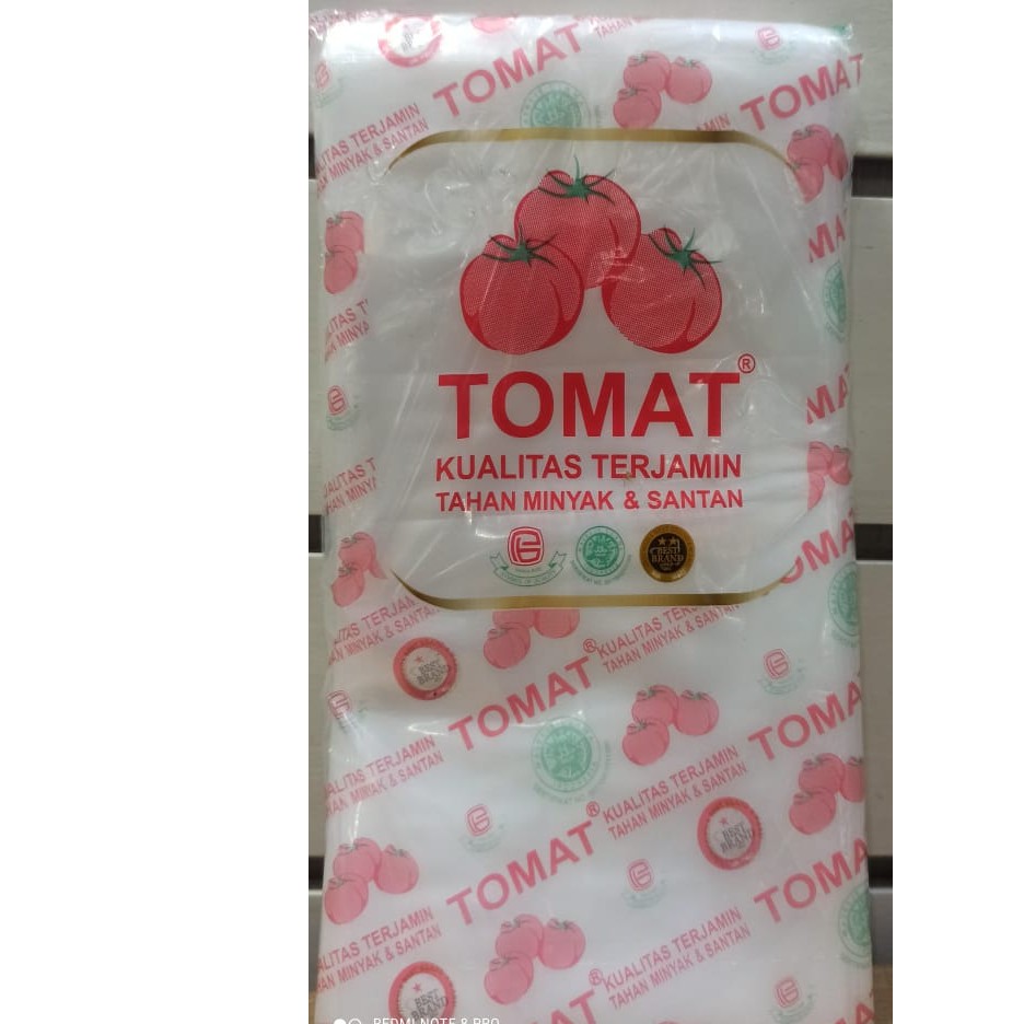 Plastik Anti Panas Tomat 12x25
