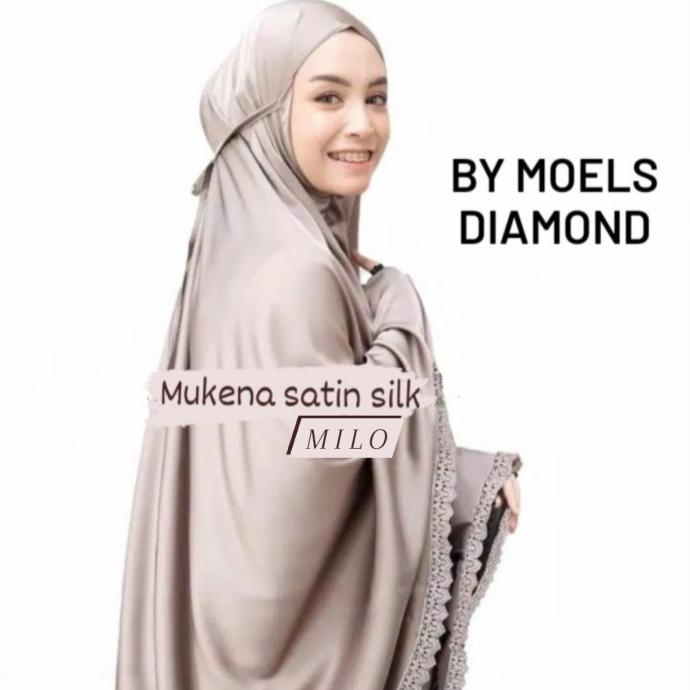mukena satin silk premium
