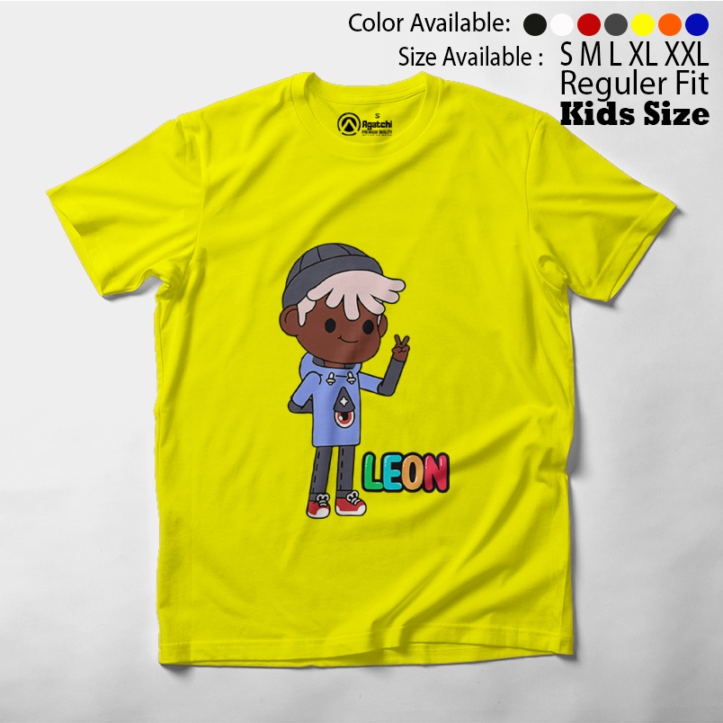 Baju Kaos Atasan Anak Laki-Laki Perempuan Toca Boca World Life Game Anak