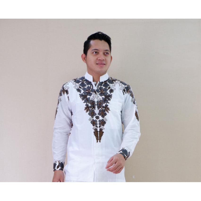 Kemeja batik pria motif ahwan lawasan