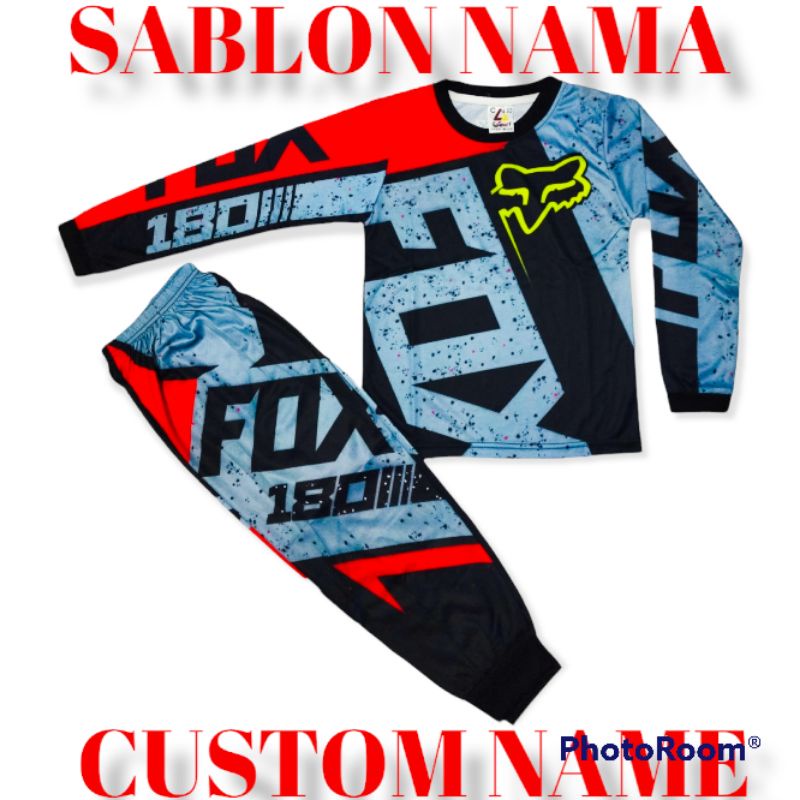 setelan baju gaming FREE FIRE GRANDMASTER/SETELAN MOTOR CROSS #JERSEY MOTOR CROSS