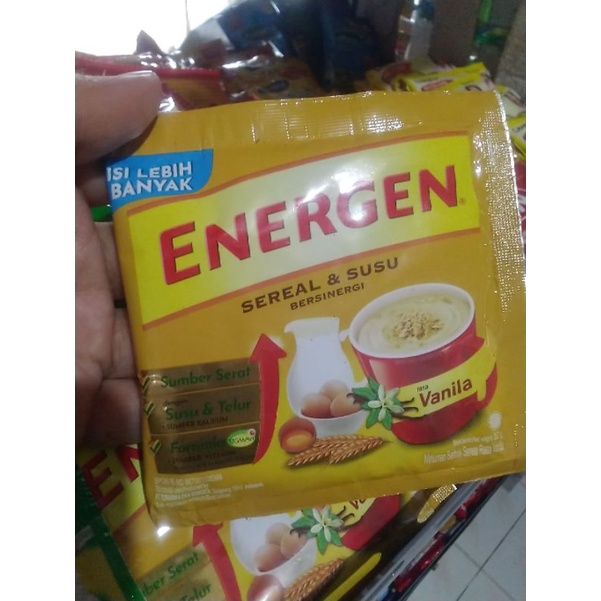 

Energen sereal rasa vanila