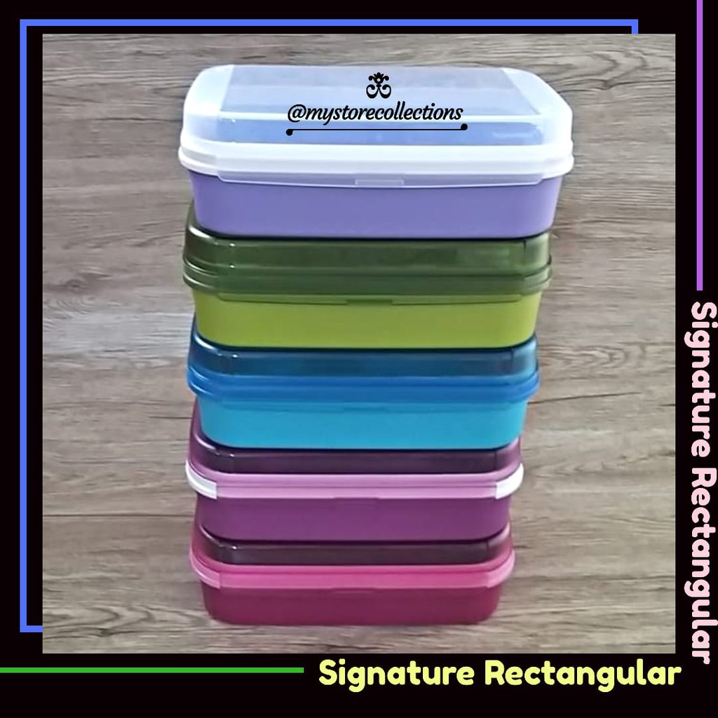 Signature Rectangular 2 L ( 1 Pcs ) Malaysia & Indonesia Tupwr