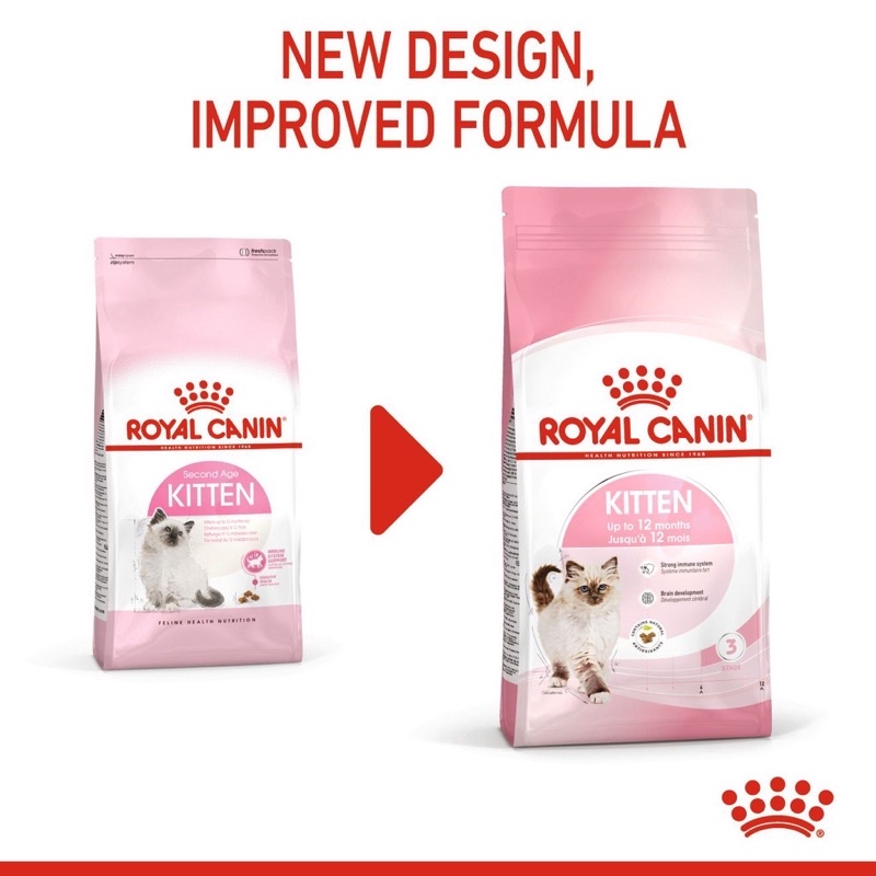 Royal Canin Kitten 400gr makanan anak kucing kering