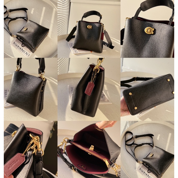 (grab) 3890 3766 3916 6868 2621 2590 2745 Two Size coach women shoudler bag Hand bag