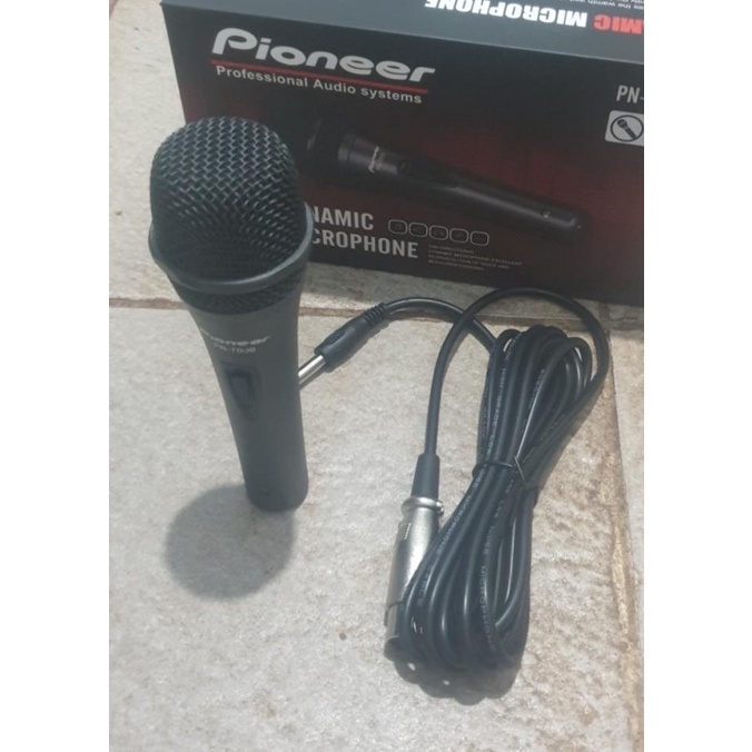 READY COD ORIGINAL PIONEER 7.0 OEM mic mik microphone mikrofon kabel cable karaoke vokal